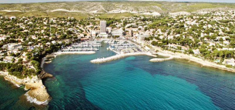 Grand Studio Terrasse De Standing, Pleine Vue Village Et Mer Карри-ле-Руэ Экстерьер фото